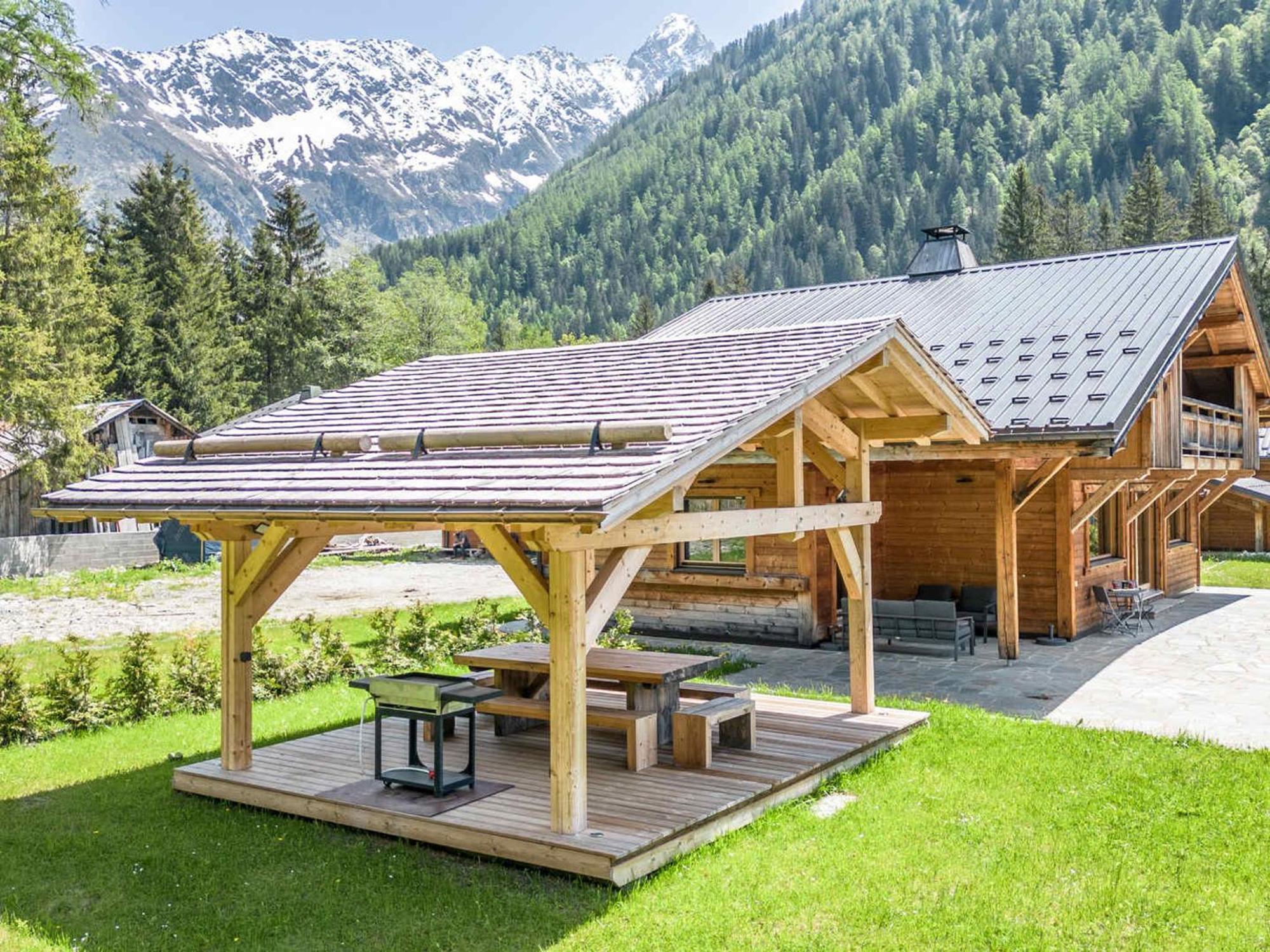 Chalet Moderne 4* Avec Sauna, Tv Et Parking A Argentiere - Fr-1-343-180 Chamonix Exterior foto